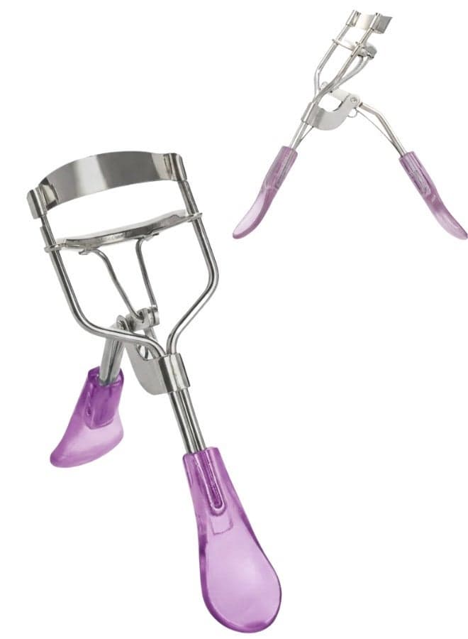 Portable Acrylic Eyelash Curler – Compact Travel-Friendly Lash Curler – Ideal for Daily or Professional Use-purple Eyelash Tools (4)