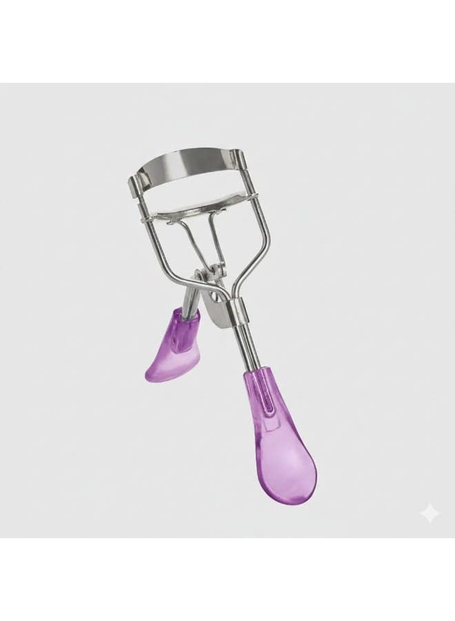 Portable Acrylic Eyelash Curler – Compact Travel-Friendly Lash Curler – Ideal for Daily or Professional Use-purple Eyelash Tools (2)