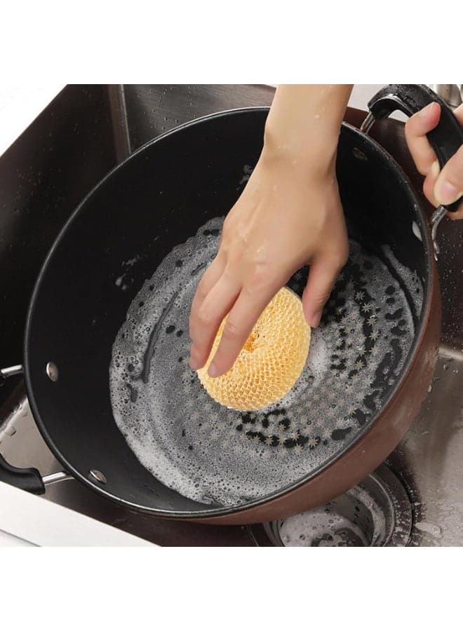 Multi-Color Dishwashing Sponge Set for Kitchen and Bathroom Cleaning 5 Pieces Durable Scouring Pads for Sinks Surfaces and Household Maintenance Tasks (8)