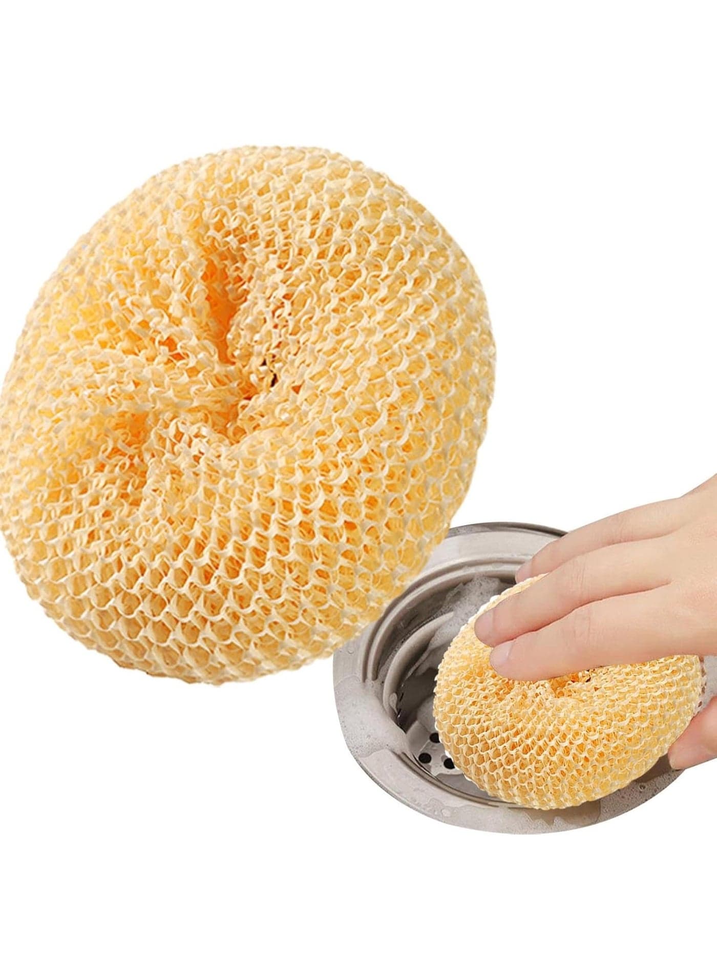 Multi-Color Dishwashing Sponge Set for Kitchen and Bathroom Cleaning 5 Pieces Durable Scouring Pads for Sinks Surfaces and Household Maintenance Tasks (6)