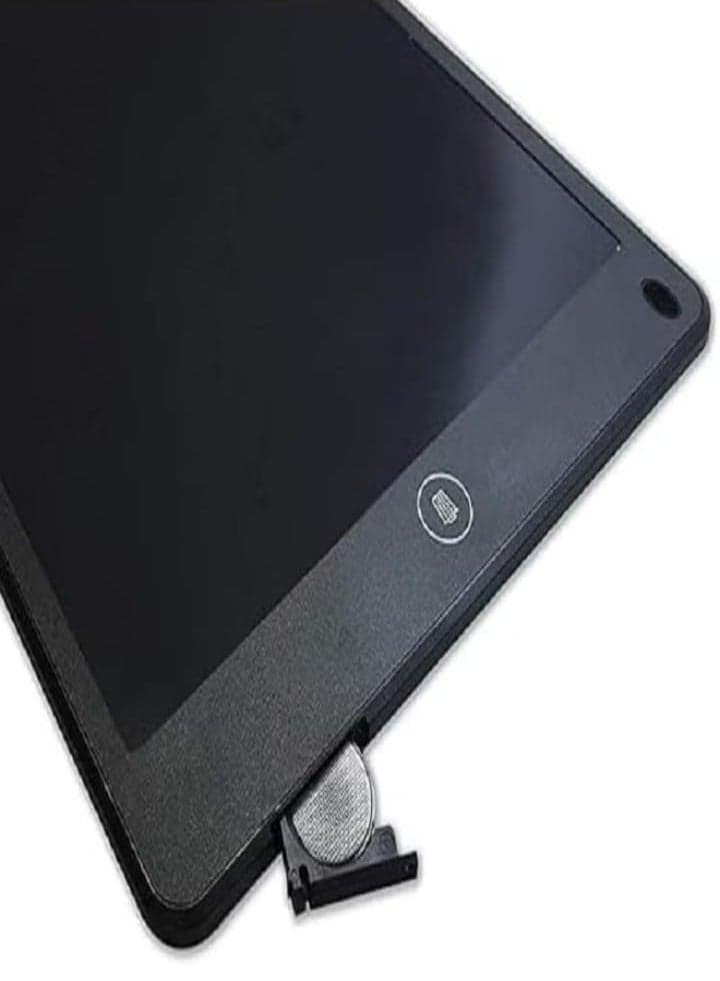 12 Inch LCD Writing Tablet Smart Pen Handwriting Tablet, Suitable for Family, School, Office, Writing Board for Kids and Adults, Lock Erase Button, E-Writing Doodle Board - Digital Drawing - Plain (Black) (3)