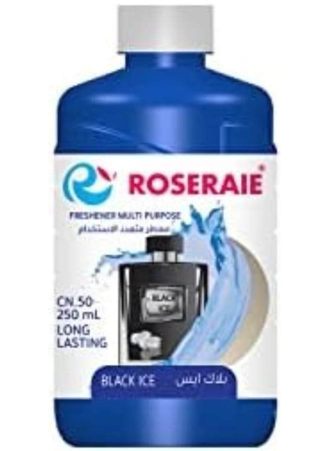 Rosera Multi-Purpose Air Freshener, 50% Black Ice Scent - 250ml All Purpose Cleaners