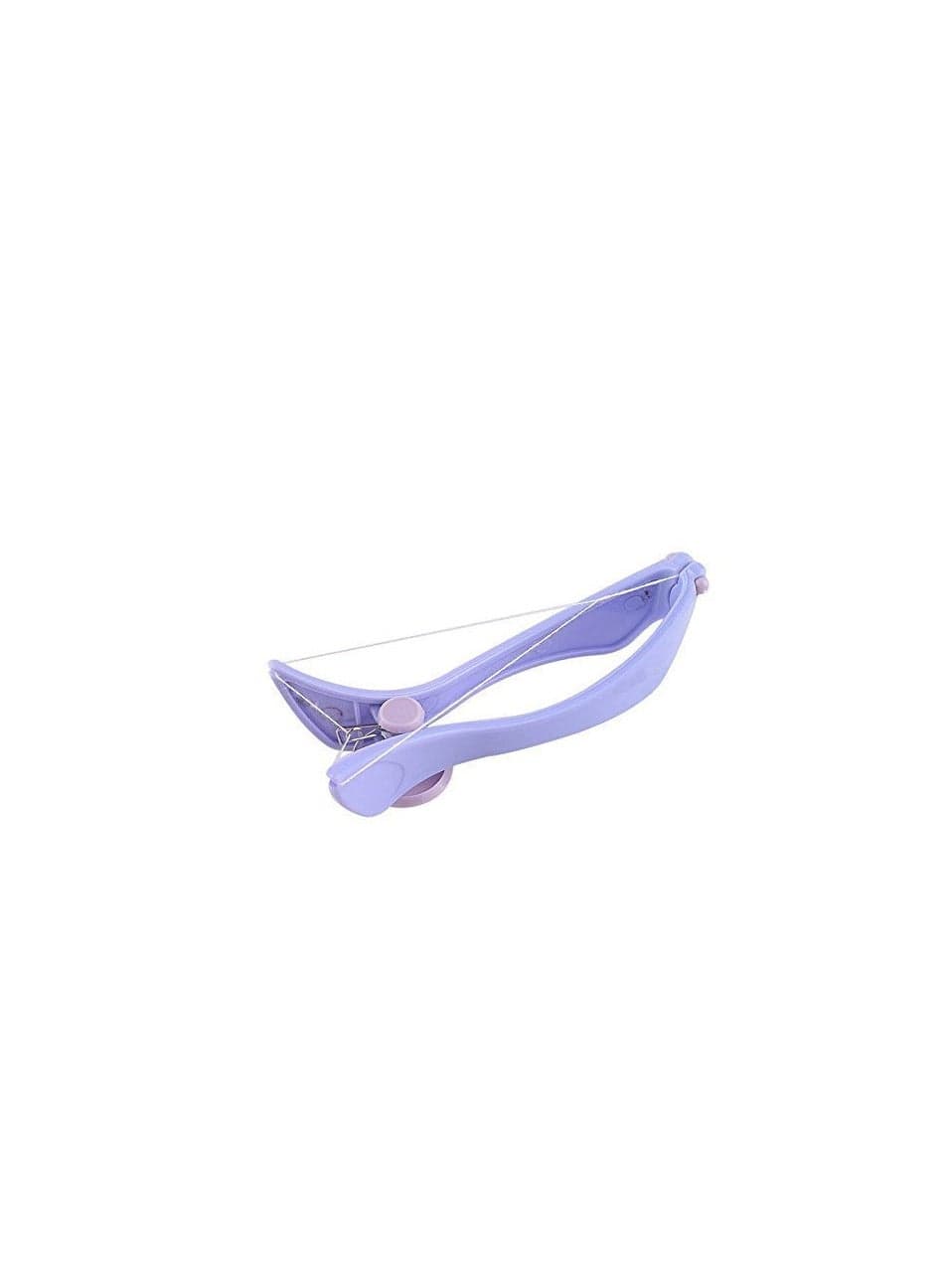 Manual Face & Body Hair Threading Tool - Precision Eyebrow Shaping & Facial Hair Removal System - Portable Threading Epilator for Women - Purple Personal Care