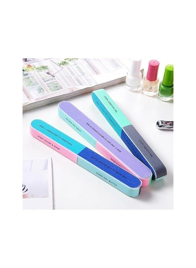Double-Sided Nail File – Professional Manicure & Pedicure Tool for Women and Girls Makeup Tools & Accessories (٣)