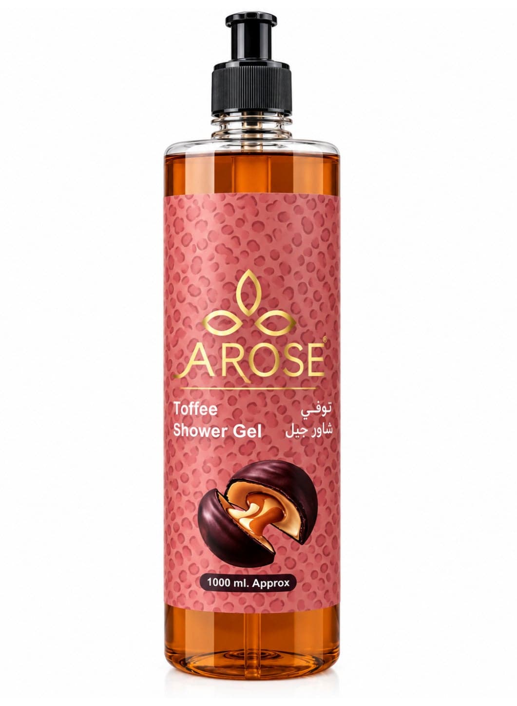 Larose Toffee Shower Gel – 1000 ml Shower Gels & Body Wash