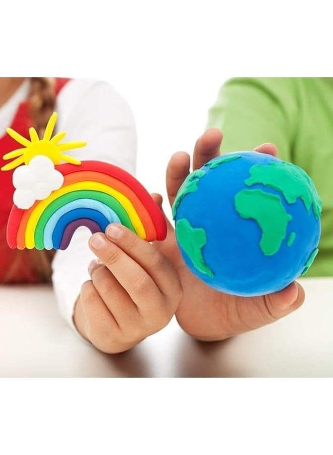 12-Piece Colorful Air-Dry Foam Clay Set for Kids Clay & Dough (4)