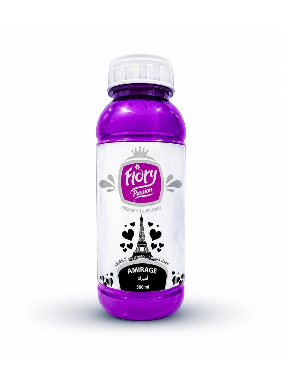 Flory Home Concentrated Multi-Purpose Cleaner & Fragrance – Amirage Scent – 500ml – Floor, Ceramic & Multi-Surface Cleaner All Purpose Cleaners