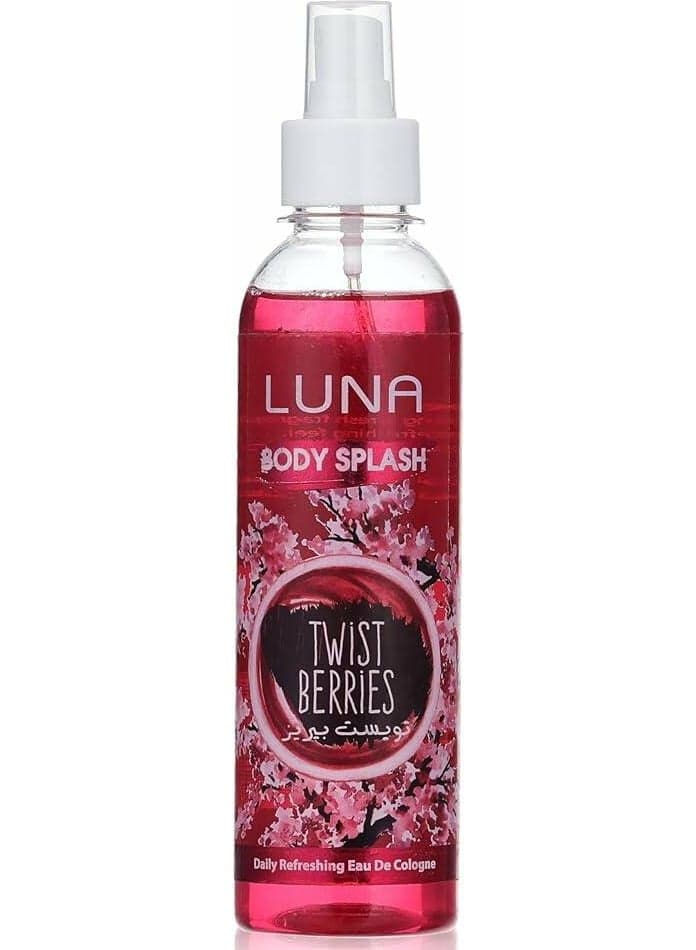 Luna Eau de Cologne Twist Berries EDC 250 Ml Body Mists & Sprays