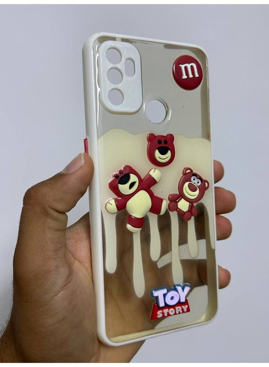 New Cartoon Design Back Cover Compatible with Phone Oppo A53 2020 Cases & Covers (٢)