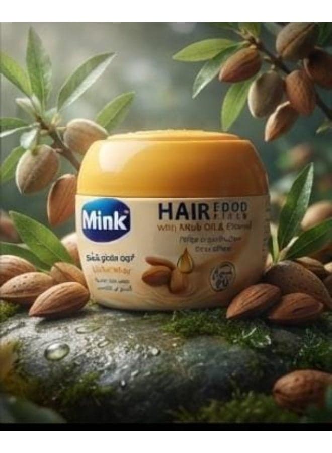 Mink Hair Food Cream With Mink Oil & Almond 150 Ml (Packaging may vary) Hair & Scalp Treatments Masks (٥)