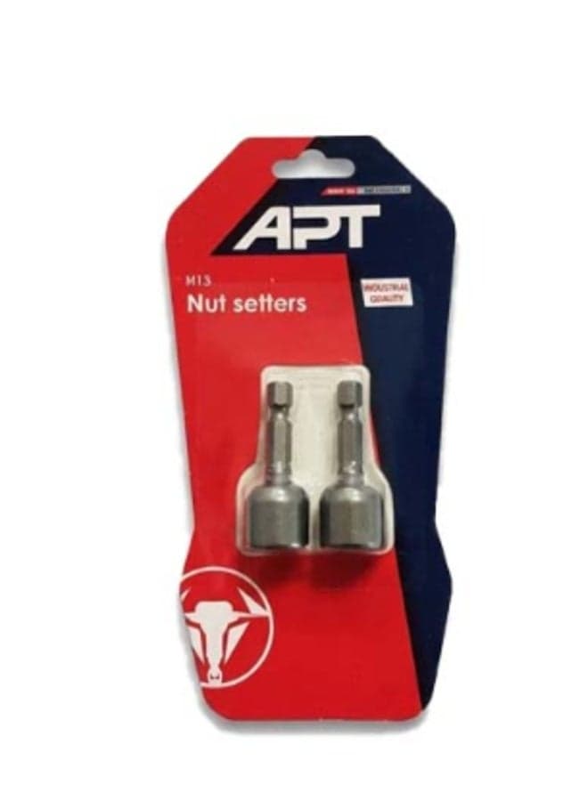 APT H14 14mm Magnetic Nut Driver Bit – 2-Piece Card AH13043-14 Mobile Phone Accessory Kits