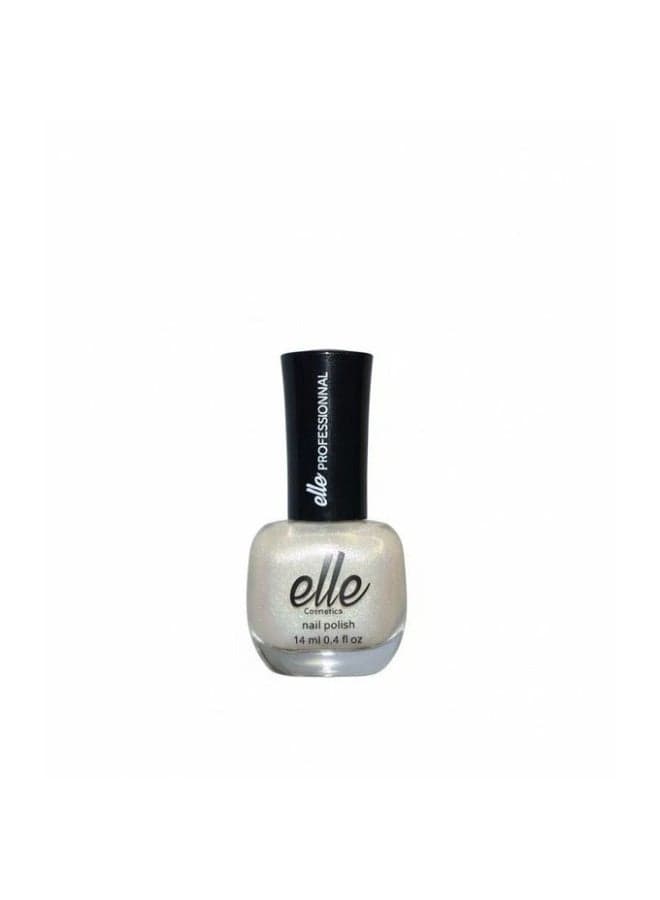 Elle Professionnal Nail Polish Shade 919 - 14ml | High-Shine Pearlescent Finish