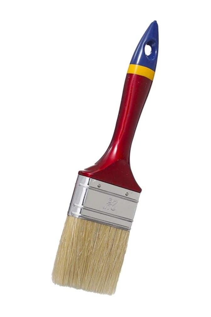 2-Inch Flat, Exterior Brush - Wall Paintbrush Paint Rollers