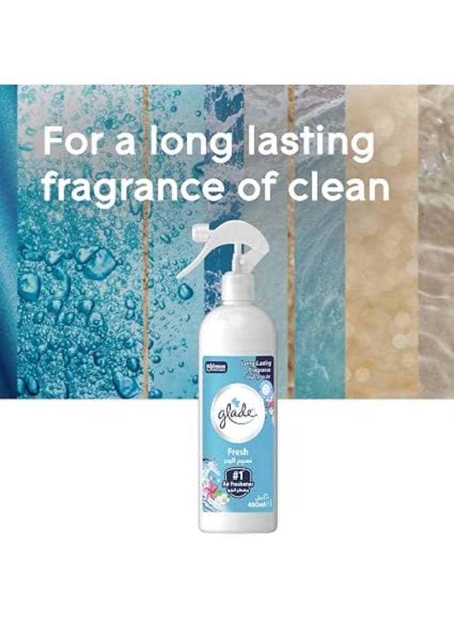 Glade Air Freshener Fresh 460 ml (Packaging may vary) Household Air Fresheners (٥)