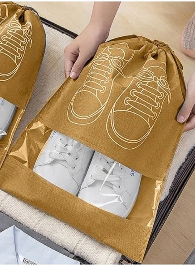 Shoe and sneaker case - suitable for summer vacations and trips - large size to protect shoes and clothes Shoe Bags