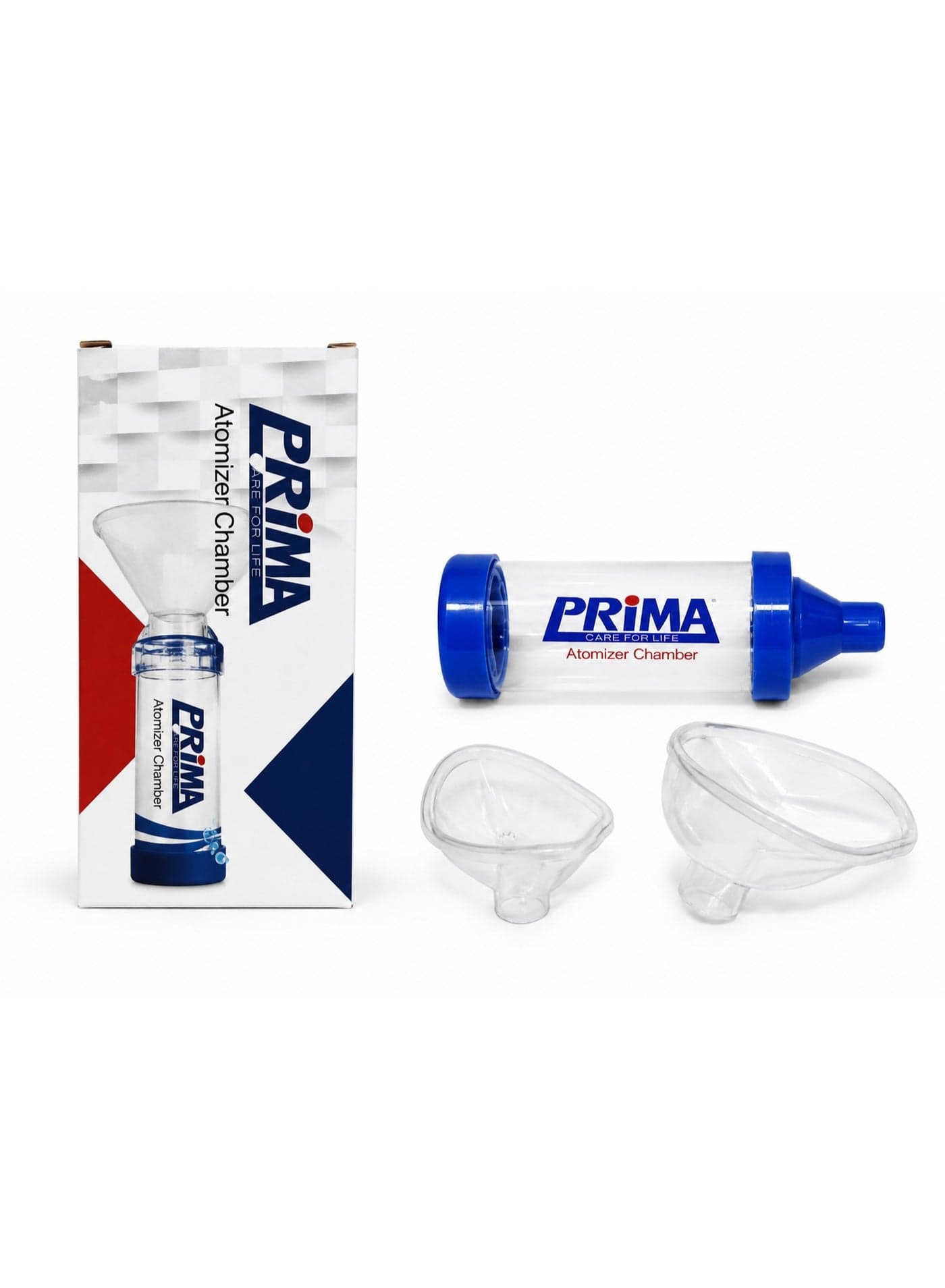 Transparent Inhaler Spacer with Two Masks, Compatible with Inhalers, Practical for Everyday Use Clinical Equipments & Aids (٦)