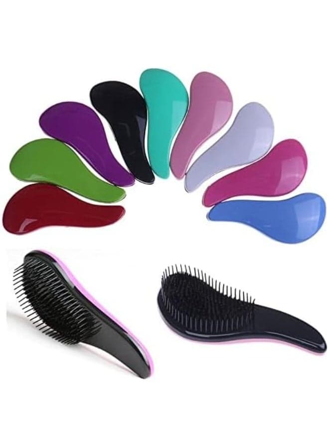 Painless Detangling Hair Brush - Professional Wet and Dry Hair Styling Brush for All Hair Types - Women, Men and Kids (5)