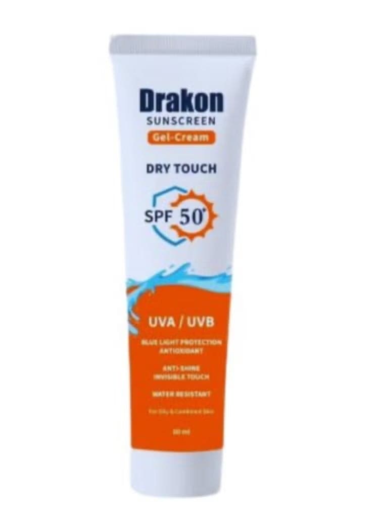 Sunscreen Dry Touch SPF50 gel cream 60ml sunblock