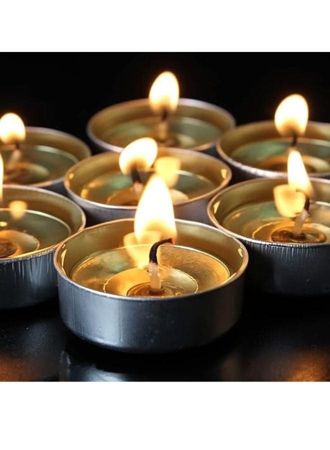 Set of 10pcs Tealight Candles for Home Decoration (Green) (3)