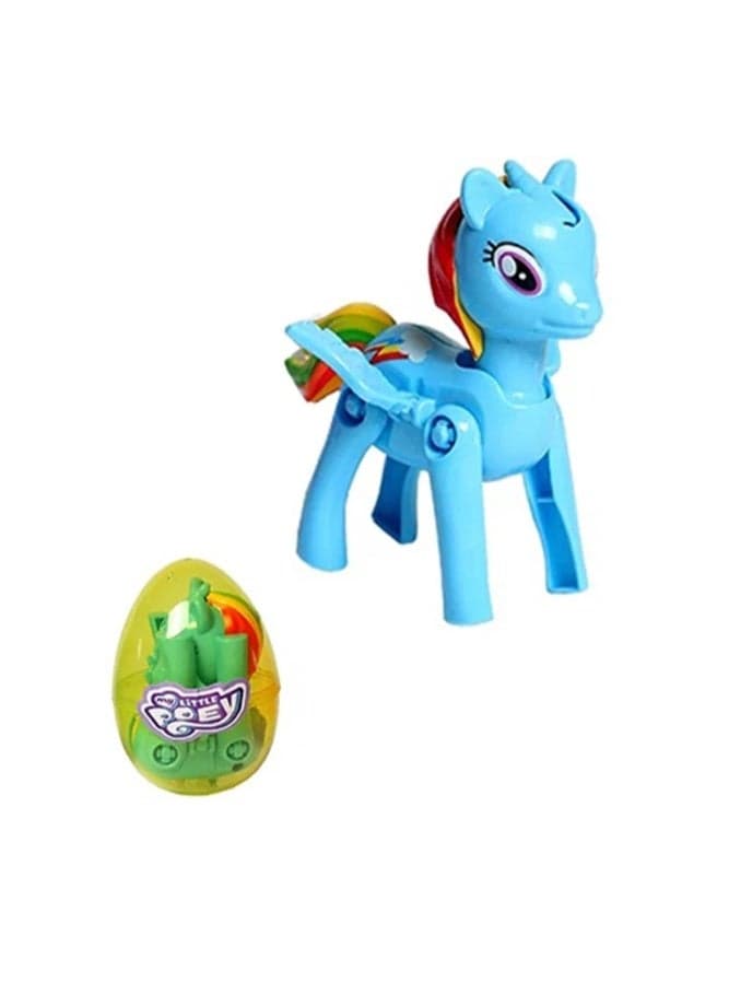 Cool Baby My Little Pony Deformation Egg Toy – Different Colors – Surprise Transforming Fun Playsets & Figures (٢)