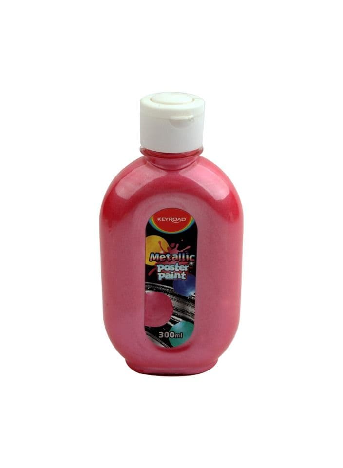 Keyroad Poster Color (300ml) red metalic Arts & Crafts Supplies