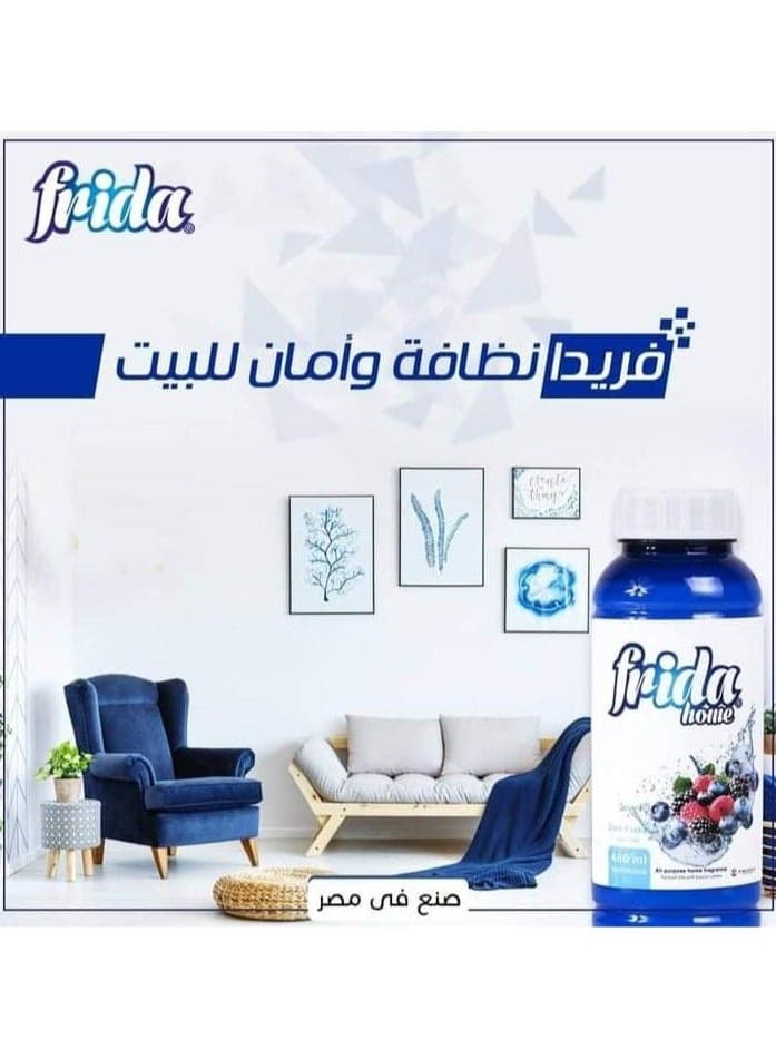 Frida Home All Purpose House Cleaning Fragrance Cranberry Scent 480 Ml ( packaging may vary ) All Purpose Cleaners (٤)