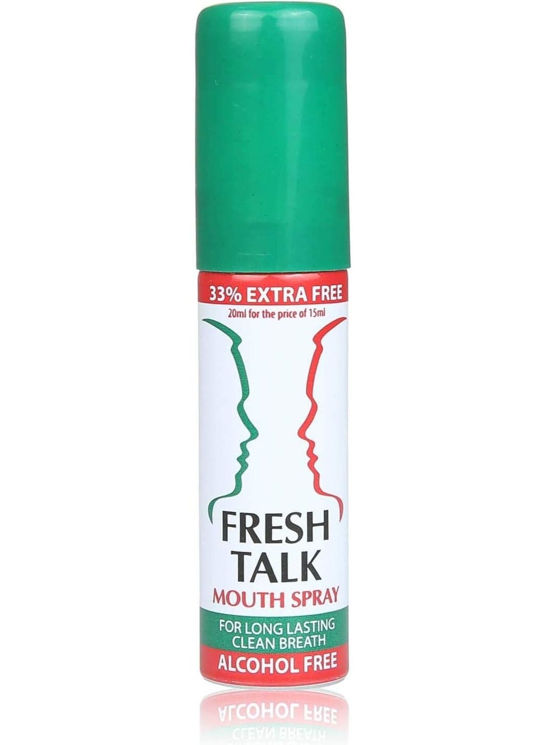 Fresh Talk Mouth Freshener Spray Green Lemon (Lime) - Zesty & Intense - 20ml Mouthwashes (2)