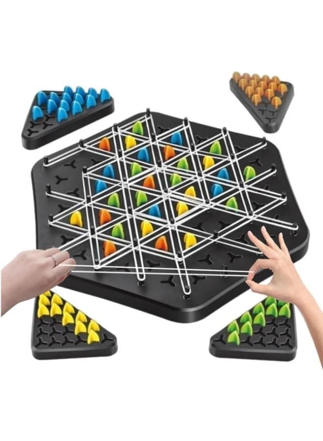 Funny Bunny Geometric Triangle Strategy Chess Game for Family Entertainment (3)