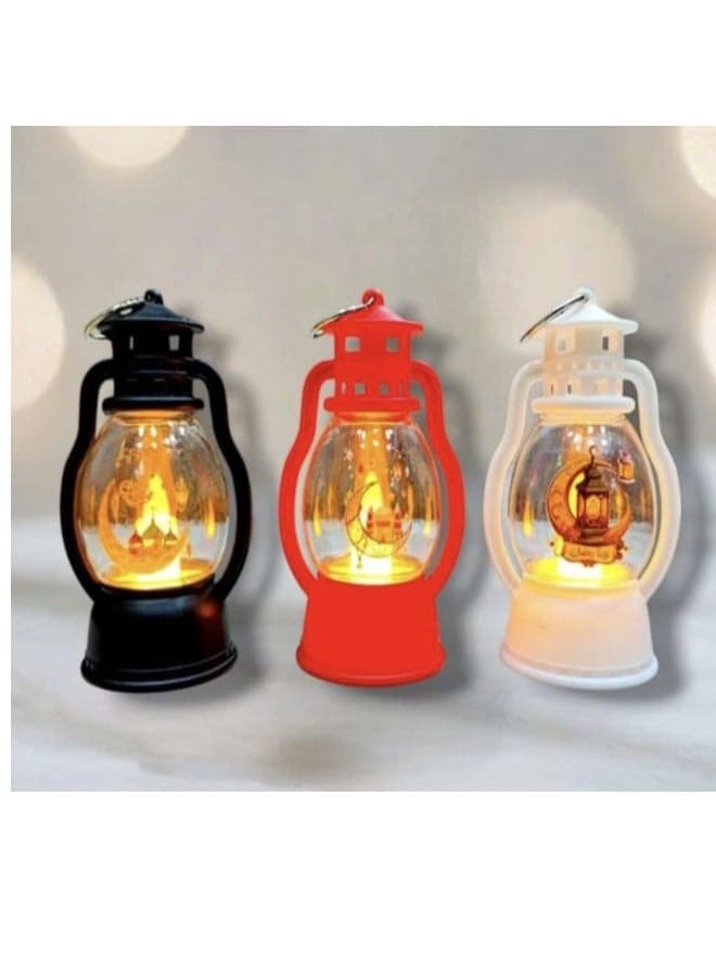 Mini medallion lantern in Ramadan shapes - Aladdin - SM-3 - white