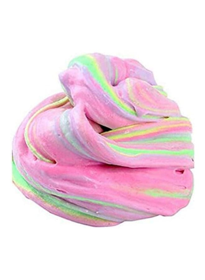 Color Mixing Cloud Slime Squishy Scented Stress Kids Clay Toy Green Yellow Pink