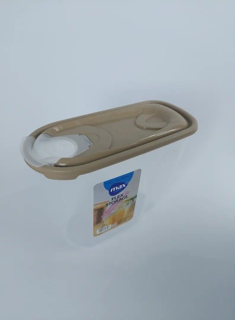 Max Plast 1.5L High Quality Plastic Bean Storage Box, Multi Color Cookie Jars (١٢)