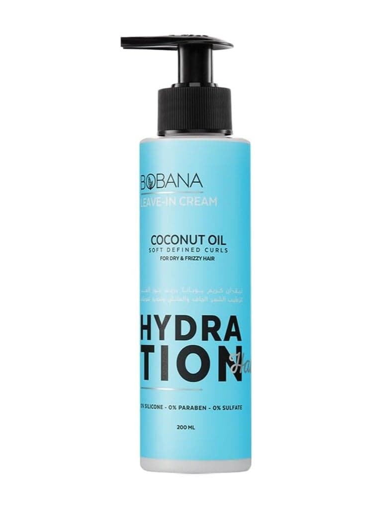 Bobana Leave-in Cream with Coconut Oil 200 ml Leave-In Treatment