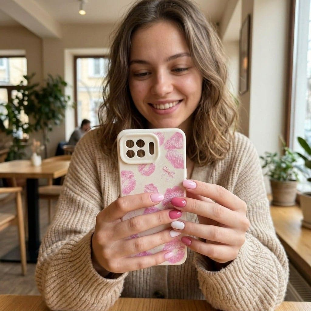 Back cover compatible with Oppo A93 Latest design of the season, shock and scratch resistant. Add a touch of beauty to your phone. (٣)