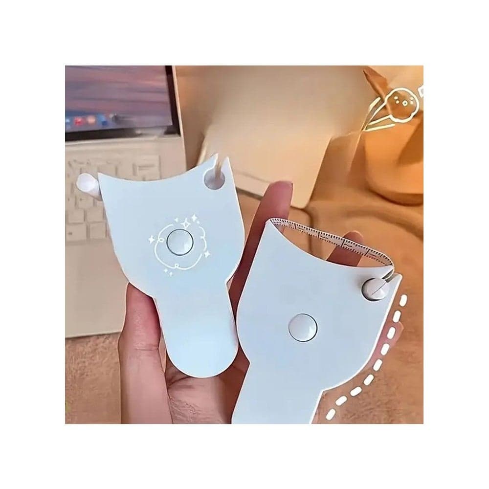 White Portable Body Measuring Tape For Fitness And Sewing High Precision Rulers & Tape Measures (٣)