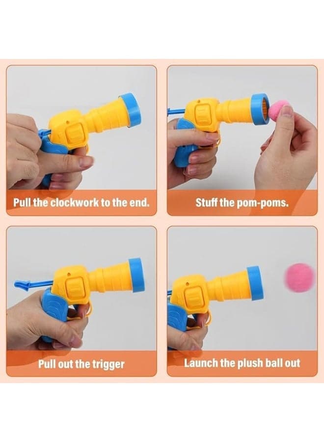 Interactive Pet Toy Launcher Gun for Cats and Dogs, Indoor Exercise and Training Toy, Safe and Durable Pet Play Launcher Gun with 30 Balls (7)