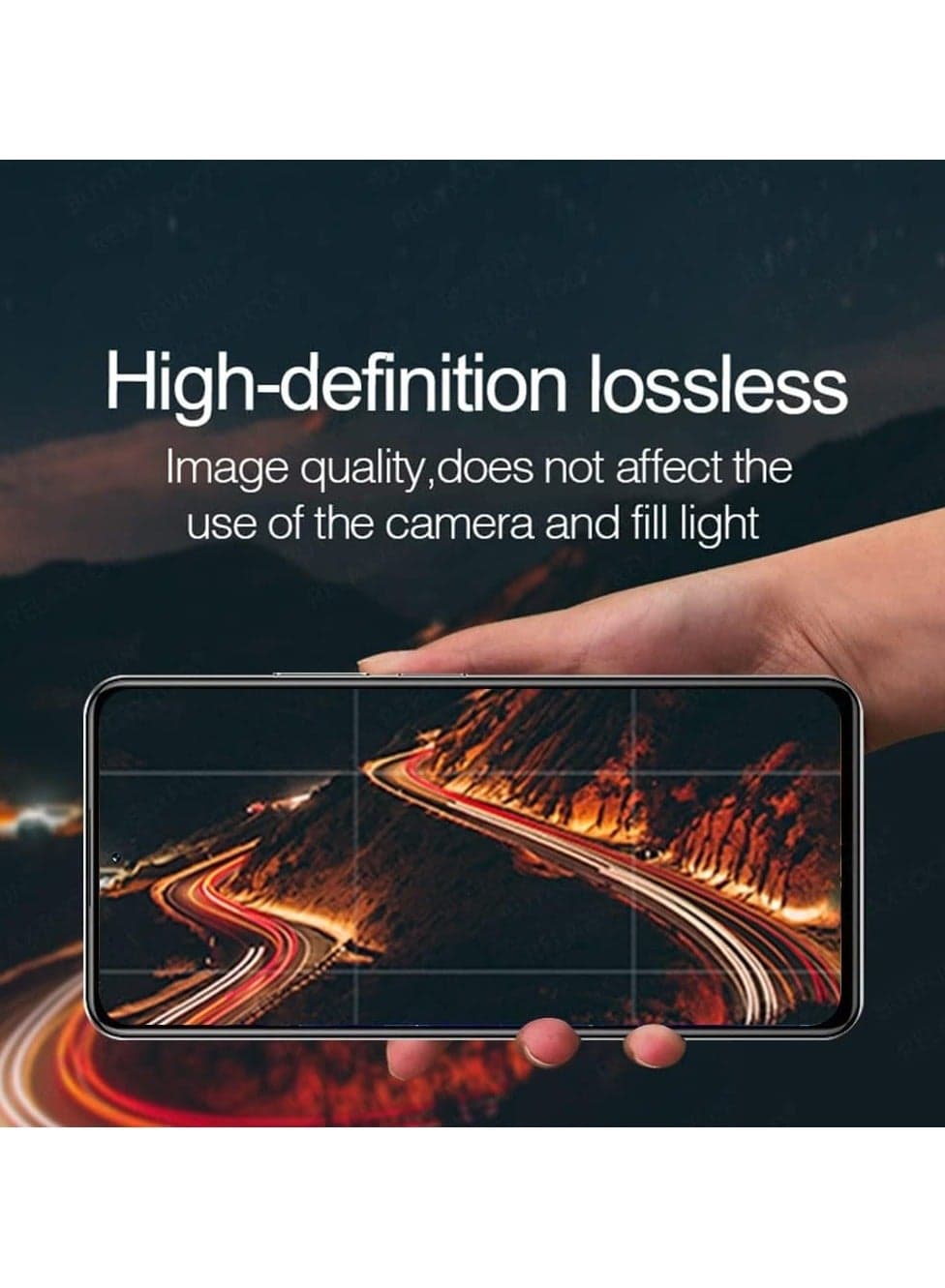Camera Lens Protector Back Tempered Glass Camera 9H Clear Glass Case Friendly Cover Lens Protector For Oneplus 12R 5G/Ace 3 5G (Black) (8)