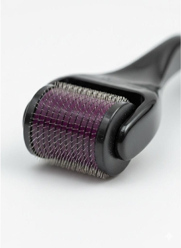 Derma Roller System, 1 mm Titanium Micro Needles, 540 Needles for Face Care and Hair Growth Face Massagers & Rollers (5)