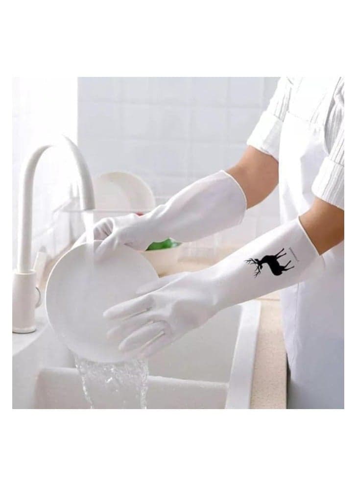 Heat Resistant Silicone Kitchen Gloves for Cooking and BBQ Practical Non Slip Oven Mitts for Grilling Baking and Daily Meal Prep Accessories (٥)