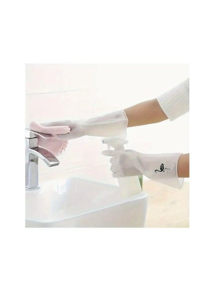 Heat Resistant Silicone Kitchen Gloves for Cooking and BBQ Practical Non Slip Oven Mitts for Grilling Baking and Daily Meal Prep Accessories (٤)