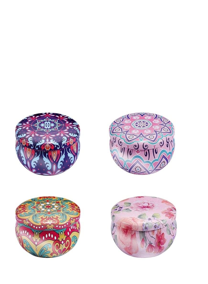 Andalusi Scented Candles – Elegant Design, Luxurious Fragrance, a Touch of Warmth and Style – Set of Multi-Shaped and Multi-Colored Candles (3)