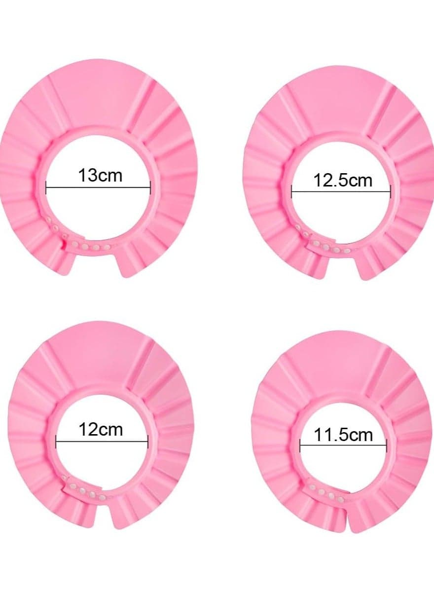 Baby Shampoo Eye Protection Cap, Adjustable Shampoo Shower Cap, Safe Baby Shower Cap (Blue) (7)