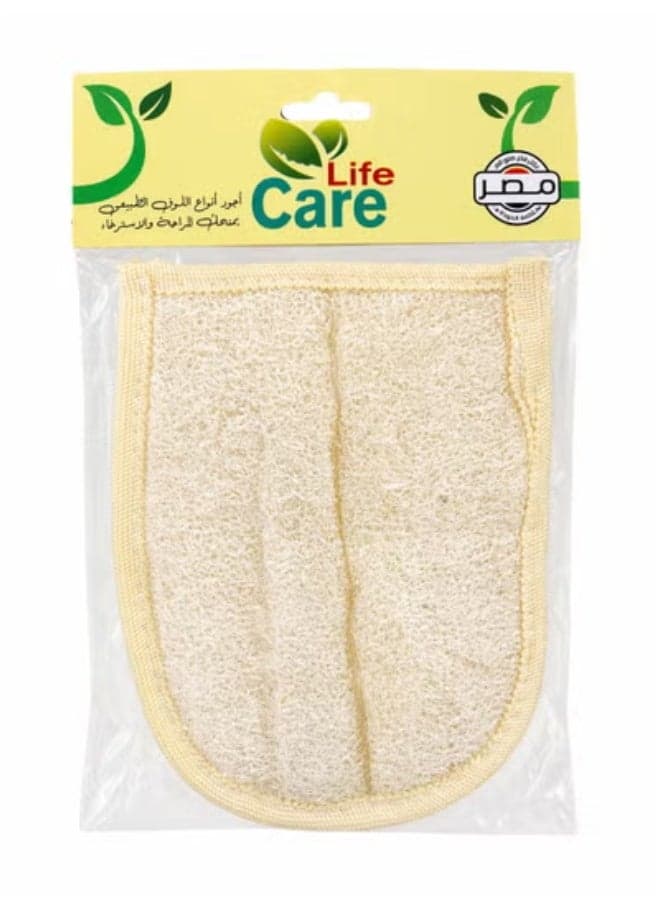 Natural Heavy Body Loofah & Massage Glove - Deep Exfoliation Bath Mitt Back Scratchers