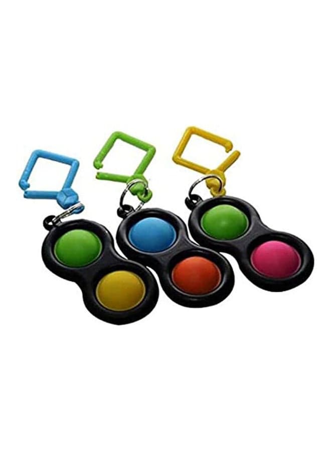 Simple Dimple Fidget Toys 2 Pops 3 Pcs Squishy Toys