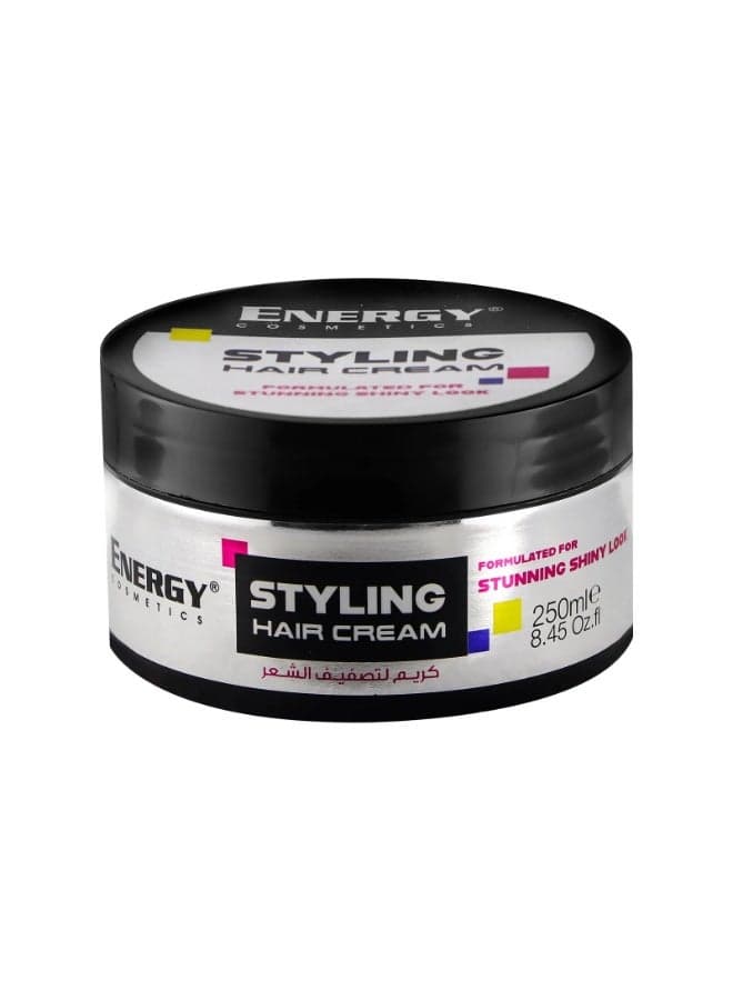 Energy Styling Hair Cream Stunning Shinny Look 250ML Creams, Gels & Lotions