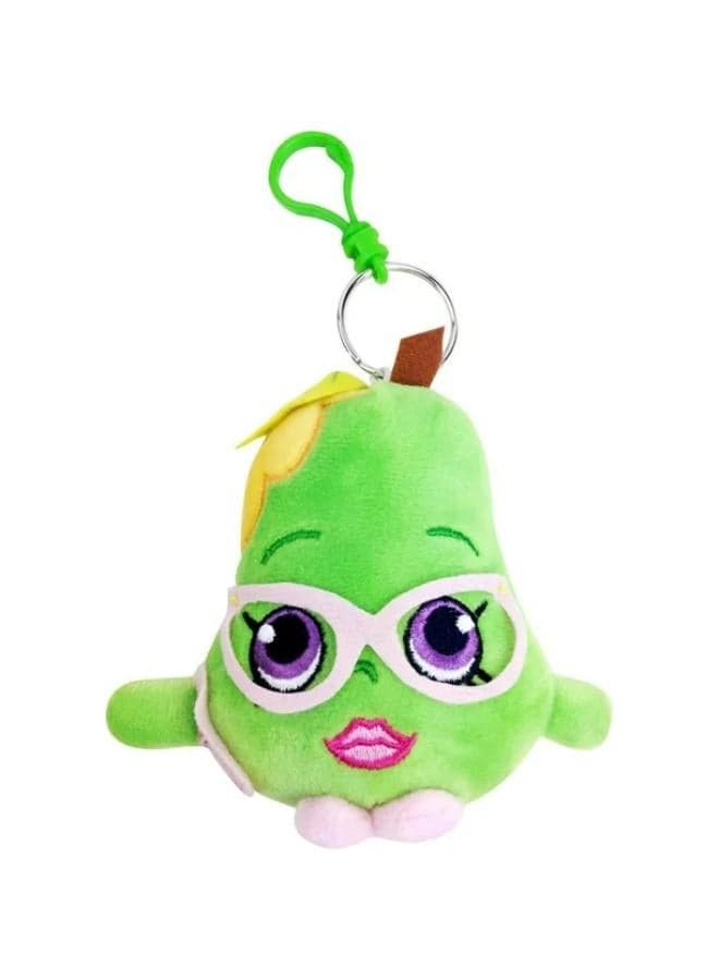 Shopkins 4.5" Posh Pear Plush Keychain Animals & Figures