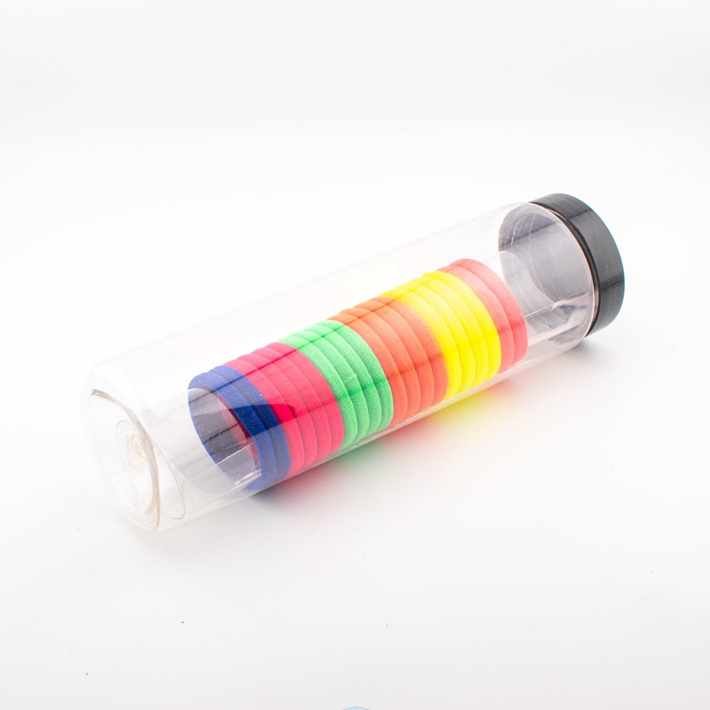 Box of Multi Pcs Colorful Elastic Hair Ties, Qty may vary (2)
