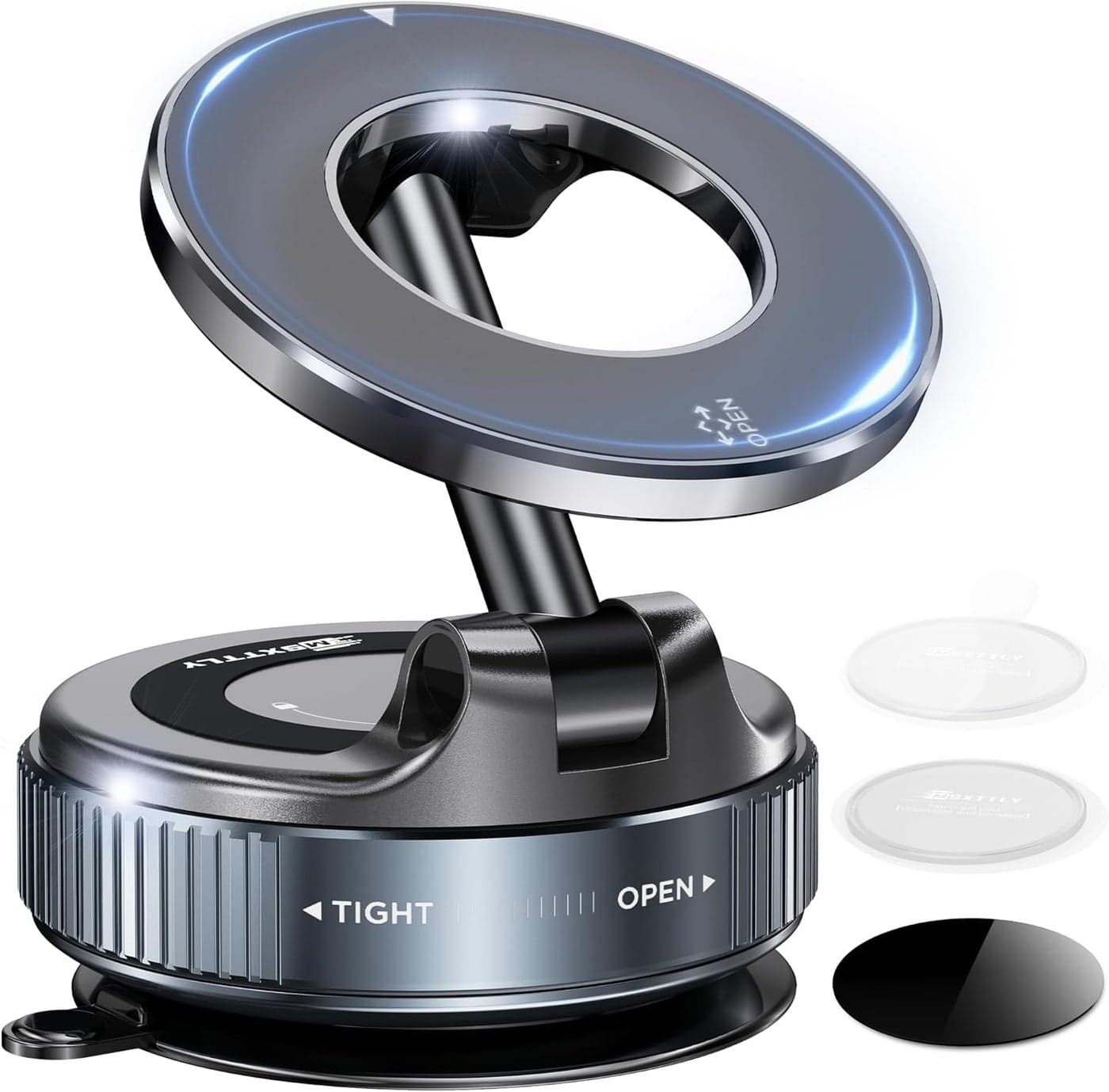 Vacuum Magnetic Phone Holders for Your Car 2026 Suction Cup Phone Mount with ... Laptop Docking Stations