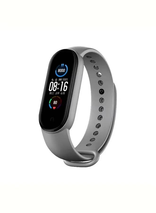 Breathable Replacement Silicone Sport Strap Compatible with Xiaomi Mi Band 5/6/7 Watch M5/M6/M7 One Size, Unisex Adult Fitness Tracker Bands (3)
