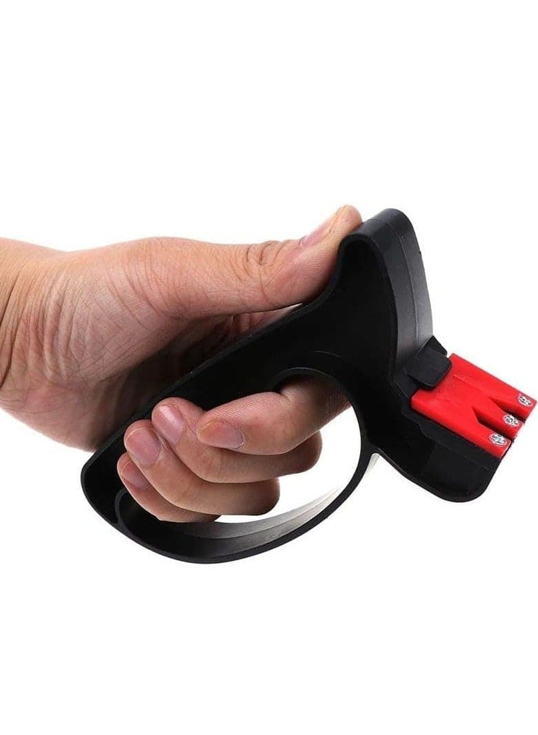 Knife and Scissors Sharpener 2-in-1 – Multi-Functional Sharpening Tool, Perfect for Knives and Scissors Slicers