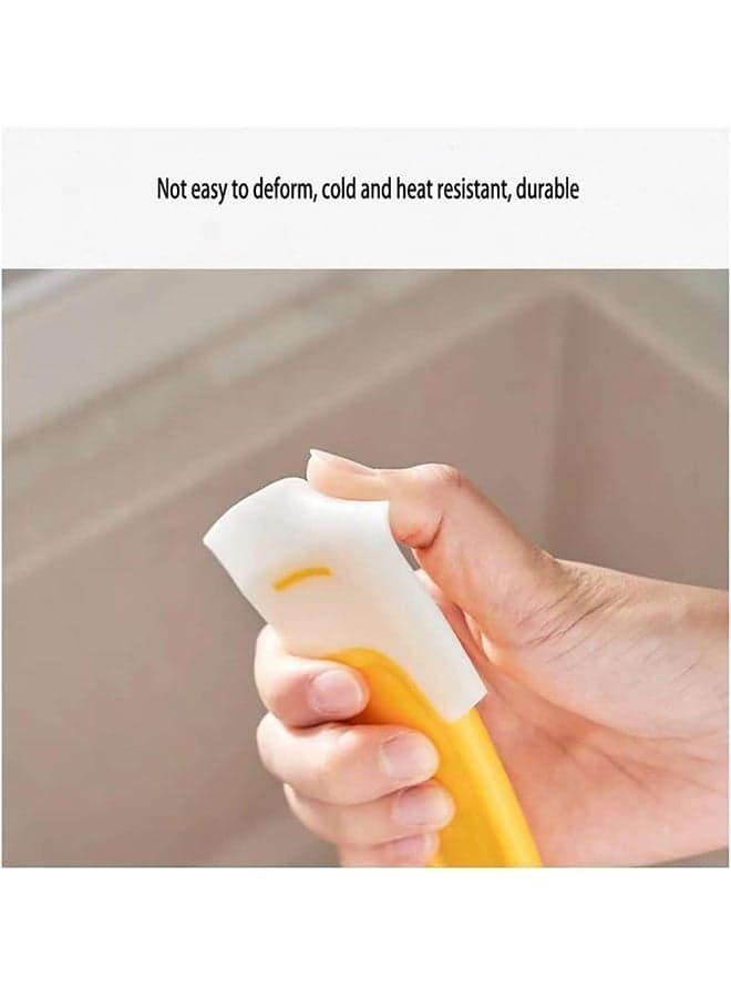 Kitchen Silicone Scraper, Oil Dirt Cleaning Scraper, Hightemperature Resistant Multifunction Cleaning Scraper, Ideal Kitchen Tool (1Piece) Barbecue Tools (٣)